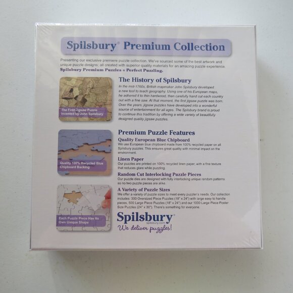 Seaside Village Spilsbury Steven Klein 1000 Large Pieces Puzzle Sealed - Picture 6 of 7